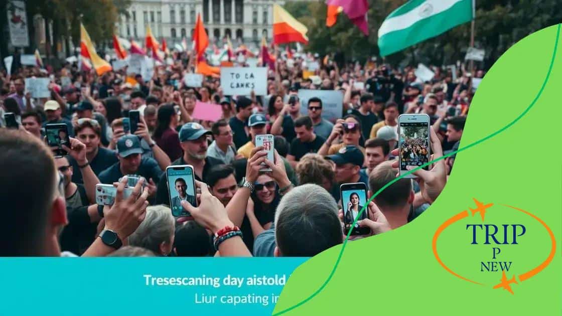 Impact of viral campaigns on real-world actions