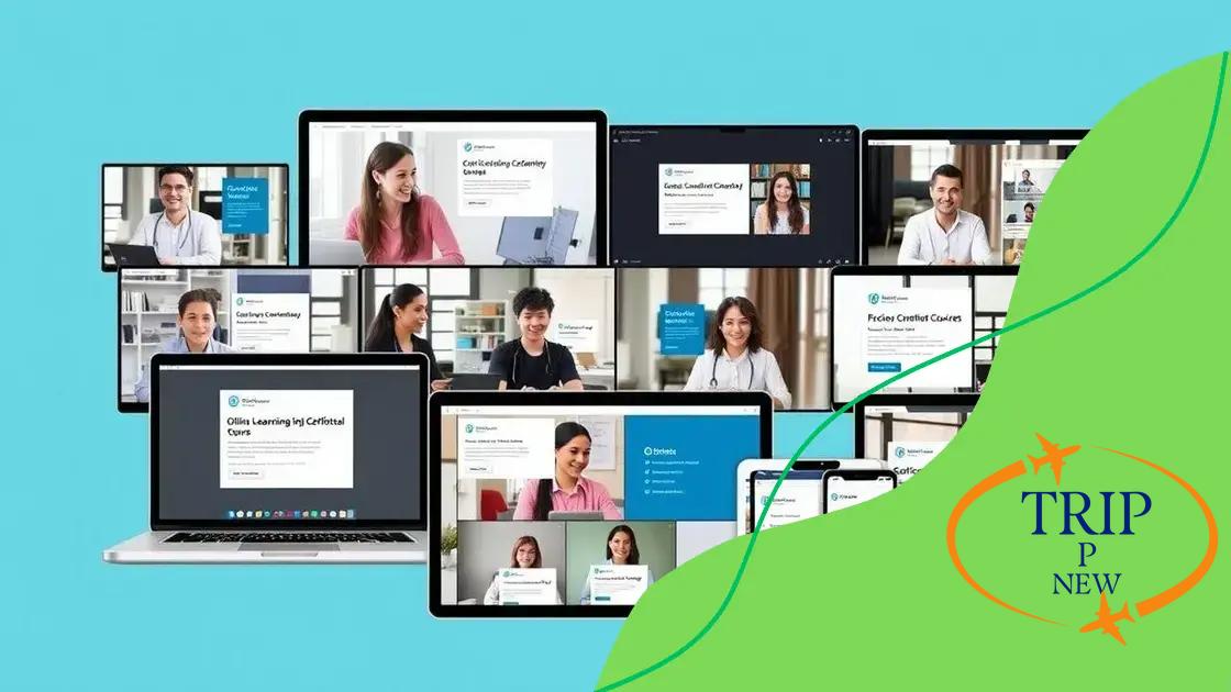 Popular platforms for certification courses