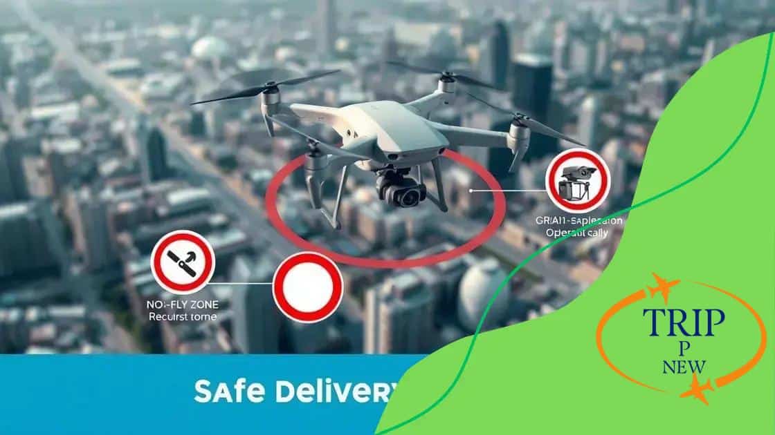 Safety concerns in drone delivery operations
