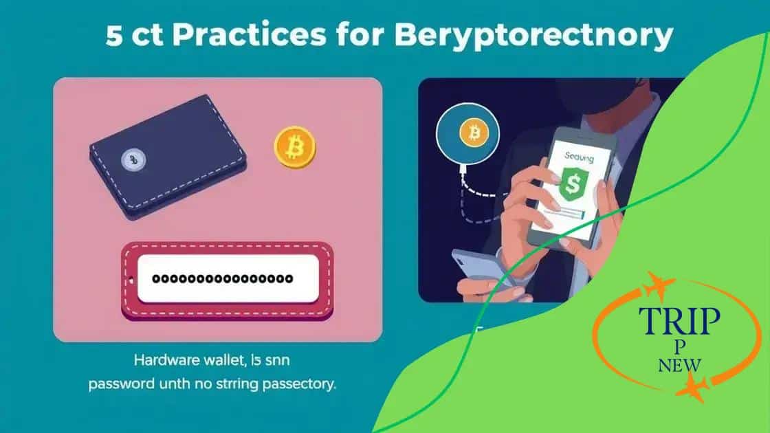 Best practices for securing your cryptocurrency