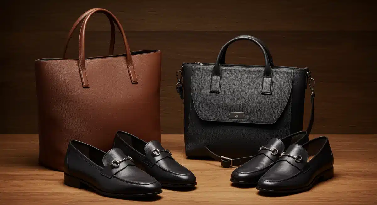 Luxury leather accessories as essential smart wardrobe investments for 2026